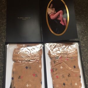 Zac Posen Playing Card “Z” Tights